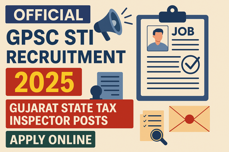 GPSC STI Recruitment 2025